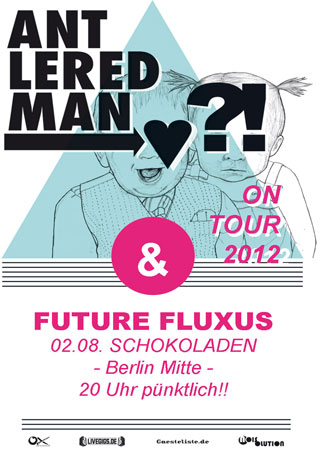 Future Fluxus & Antlered Man, Berlin, Schokoladen