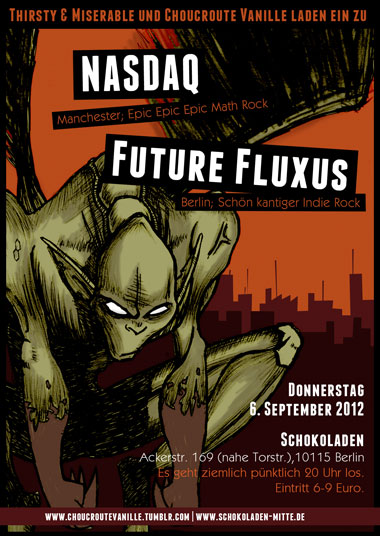 Future Fluxus + NASDAQ- Schokoladen